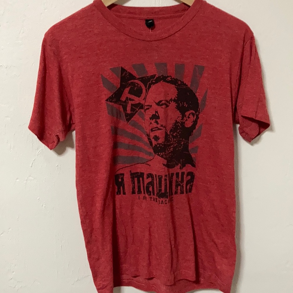 Graphic band tee